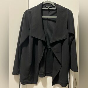 Banana Republic Black Open Front Jacket
